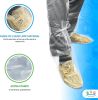 Waterproof Boot Covers Disposable XL Size; Pack of 1000 Clear Poly Shoe Covers Disposable; Waterproof Shoe Covers for Rain; Shoe Protectors Covers; Fo